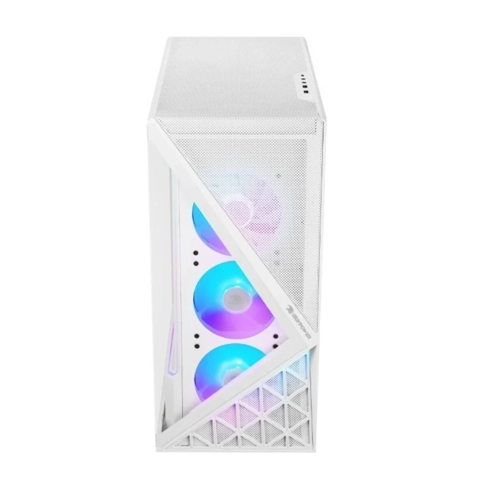 iBUYPOWER SWA7R6601 Slate 9 Mesh Gaming Case‎ - White - MSRP $1,749.99